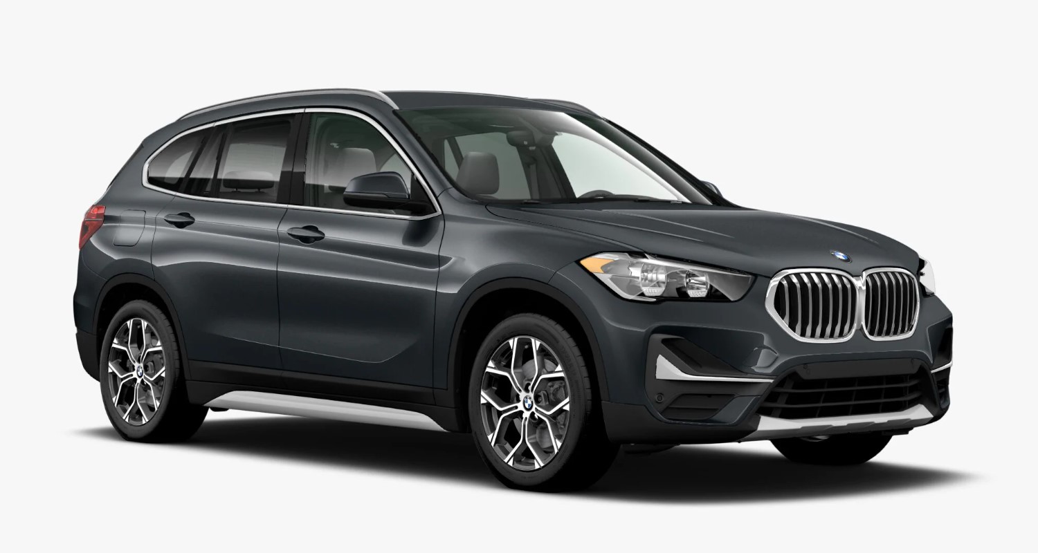 2020 BMW X1 sDrive28i Mineral Grey Exterior Front View 2020 BMW X1 sDrive28i Mineral Grey Exterior Front View